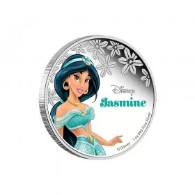 2015 Niue $2 Disney Princess: Jasmine - 1 oz Fine Silver Coin
