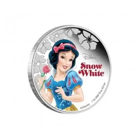 2015 Niue $2 Disney Princess: Snow White - 1 oz Fine Silver Coin