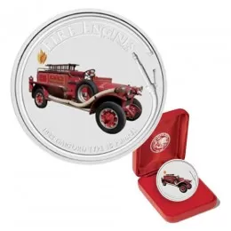 2006 Cook Islands $1 Fire Engines of the World: 1923 Garford Type 15 Pumper 1 oz Silver Dollar Coin 2006 Cook Islands $1 Fire Engines of the World: 1923 Garford Type 15 Pumper 1 oz Silver Dollar Coin