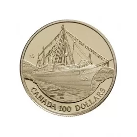 1991 Canada 14-karat Gold $100 Coin - The Empress of India