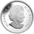 2014 Canadian $100 Majestic Maple Leaves - 10 oz Fine Silver Coin