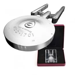 2017 Canadian $100 Star Trek™ USS Enterprise NCC-1701 10 oz Fine Silver Coin
