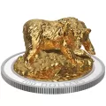 2017 Canadian $100 Sculpture of Majestic Canadian Animals 5-Coin Set