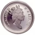 2000 (1900-) Canadian 10-Cent Desjardins Birth of Credit Unions in North America 100th Anniv Proof Silver Coin