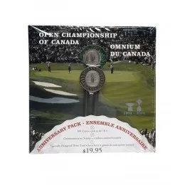 2004 (1904-) Canadian 10-Cent Open Championship of Canada 100th Anniv Golf Coin, Stamp & Divot Tool Gift Set 2004 (1904-) Canadian 10-Cent Open Championship of Canada 100th Anniv Golf Coin, Stamp & Divot Tool Gift Set