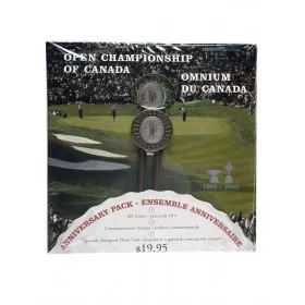 2004 (1904-) Canadian 10-Cent Open Championship of Canada 100th Anniv Golf Coin, Stamp & Divot Tool Gift Set