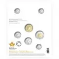 2021 (1921-) Canadian 7-Coin Bluenose Schooner 100th Anniv Commemorative Collector Keepsake Set