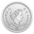 2021 (1921-) Canadian 10-Cent Bluenose Schooner 100th Anniv Coloured Dime Coin