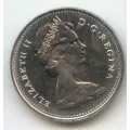 1974 Canadian 10-Cent Bluenose Schooner Dime Coin (Brilliant Uncirculated)