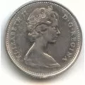 1975 Canadian 10-Cent Bluenose Schooner Dime Coin (Brilliant Uncirculated)