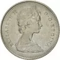 1976 Canadian 10-Cent Bluenose Schooner Dime Coin (Brilliant Uncirculated)