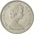 1977 Canadian 10-Cent Bluenose Schooner Dime Coin (Brilliant Uncirculated)