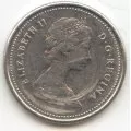 1983 Canadian 10-Cent Bluenose Schooner Dime Coin (Brilliant Uncirculated)