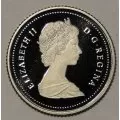 1986 Canadian 10-Cent Bluenose Schooner Dime Coin (Brilliant Uncirculated)