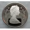 1987 Canadian 10-Cent Bluenose Schooner Dime Coin (Brilliant Uncirculated)