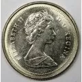 1989 Canadian 10-Cent Bluenose Schooner Dime Coin (Brilliant Uncirculated)