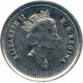1999 Canadian 10-Cent Bluenose Schooner Dime Coin (Brilliant Uncirculated)