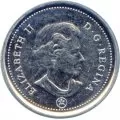 2008 Canadian 10-Cent Bluenose Schooner Dime Coin (Brilliant Uncirculated)