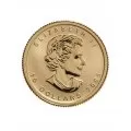 2005 Canada 1/4 oz Pure Gold $10 Coin Maple Leaf - Liberation Privy Mark