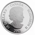 2005 Canadian $10 Year of the Veteran Proof Silver Coin
