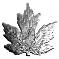 2016 Canadian $10 Maple Leaf Silhouette: Canada Geese 1/2 oz Pure Silver Coin