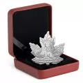 2016 Canadian $10 Maple Leaf Silhouette: Canada Geese 1/2 oz Pure Silver Coin
