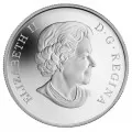 2013 Canadian $10 Winter Scene - 1/2 oz Fine Silver Hologram Coin