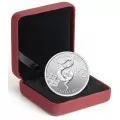 2013 Canadian $10 Year of the Snake - 1/2 oz Fine Silver Coin - No Outer Sleeve