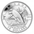 2013 Canadian $10 O Canada Series, with Display Case - 1/2 oz Fine Silver 12-Coin Set