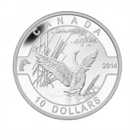 2014 Canadian $10 O Canada Series: Canada Goose - 1/2 oz Fine Silver Coin - No COA