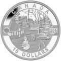 2014 Canadian $10 O Canada Series - 1/2 oz Fine Silver 10-Coin Set