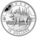 2014 Canadian $10 O Canada Series - 1/2 oz Fine Silver 10-Coin Set