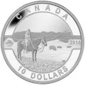 2014 Canadian $10 O Canada Series - 1/2 oz Fine Silver 10-Coin Set