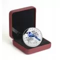 2015 Canadian $10 Colourful Songbirds of Canada: The Blue Jay - 1/2 oz Fine Silver Coloured Coin - Coin In Capsule - COA Only