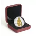2015 Canadian $10 200th Anniversary of the Birth of Sir John A. Macdonald - 1/2 oz Fine Silver & Gold-plated Coin