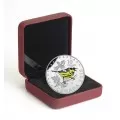 2015 Canadian $10 Colourful Songbirds of Canada: The Magnolia Warbler - 1/2 oz Fine Silver Coloured Coin - Coin In Capsule - COA Only