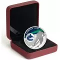 2015 Canadian $10 Canadian Hockey: Vancouver Canucks - 1/2 oz Fine Silver Coin