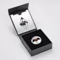 2016 Canadian $10 Batman v Superman: Dawn of Justice™ - Logo - 1/2 oz Fine Silver Coin - tarnished coin