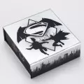 2016 Canadian $10 Batman v Superman: Dawn of Justice™ - Logo - 1/2 oz Fine Silver Coin - tarnished coin