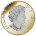 2016 Canadian $10 Iconic Canada: Inukshuk - 1/2 oz Fine Silver & Reverse Gold-plated Coin