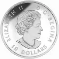 2016 Canadian $10 Reflections of Wildlife: Otter - 1/2 oz Fine Silver Coin