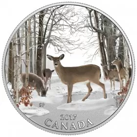 2017 Canadian $10 Iconic Canada: Spring Sightings - 1/2 oz Fine Silver Coin