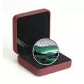 2017 Canadian $10 Celebrating Canada's 150th: Aurora Borealis at McIntyre Creek - 1/2 oz Fine Silver Coin