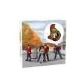 2017 Canadian $10 Passion to Play: Ottawa Senators - 1/2 oz Fine Silver Coin