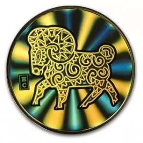 2003 Canada 18-karat Gold $150 Hologram Coin - Lunar Year of the Sheep