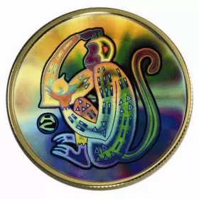 2004 Canada 18-karat Gold $150 Hologram Coin - Lunar Year of the Monkey