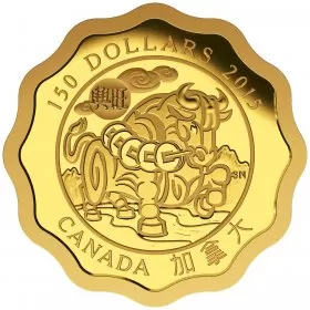 2015 Canadian $150 Blessings of Prosperity - Pure Gold Coin