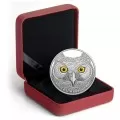 2017 Canadian $15 In The Eyes of the Great Horned Owl - Fine Silver Coin (Glow-In-The-Dark)