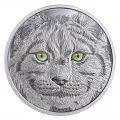 2017 Canadian $15 In The Eyes of the Lynx - Fine Silver Coin (Glow-In-The-Dark) - No beauty box