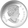 2017 Canadian $15 Celebration of Spring: Lilac Blossoms Fine Silver Coloured Coin
